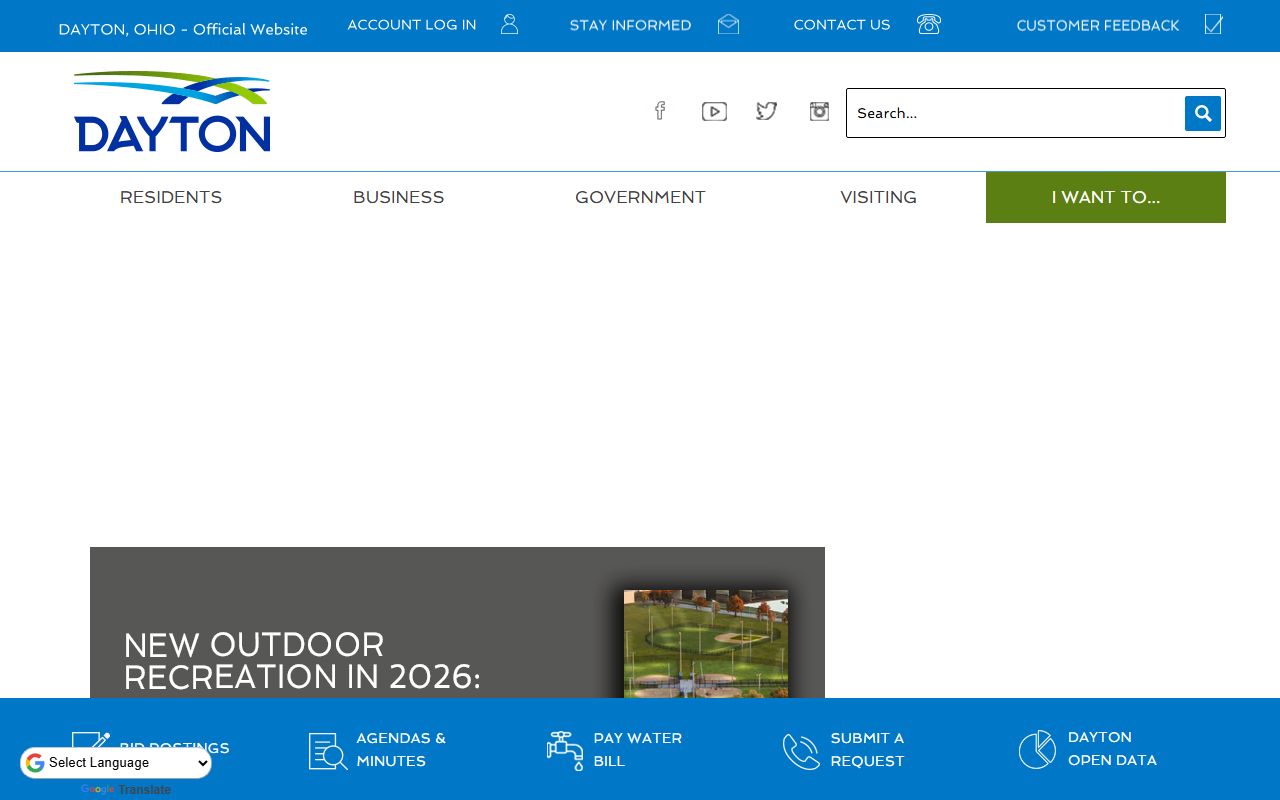 Dayton residents directory official city website
