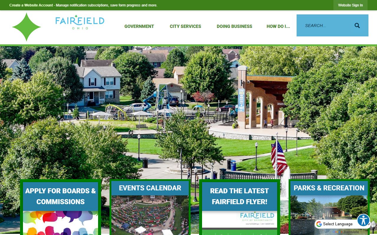 Fairfield residents directory official city website