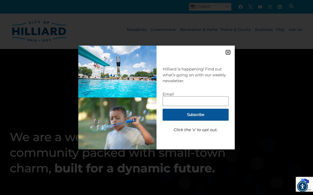 Hilliard residents directory official website