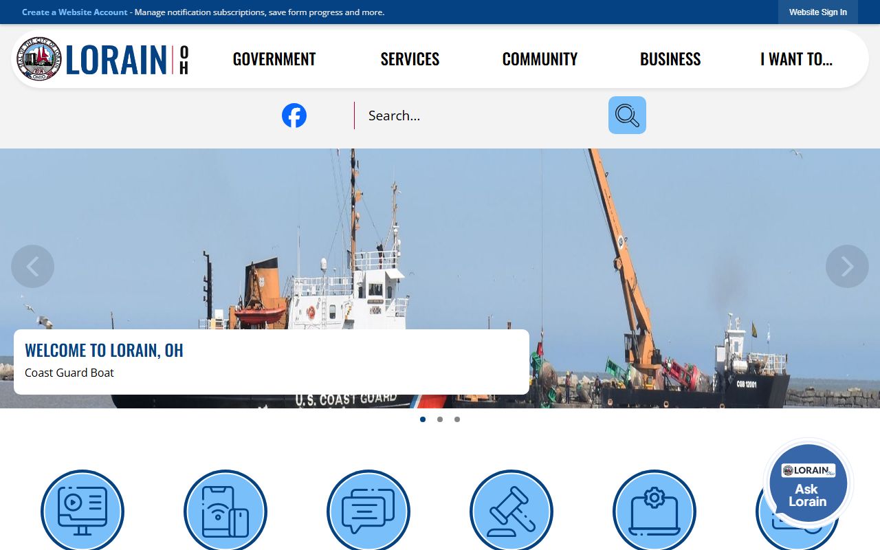 Lorain residents directory official city website