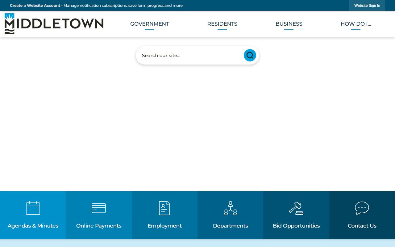 Middletown residents directory official city website