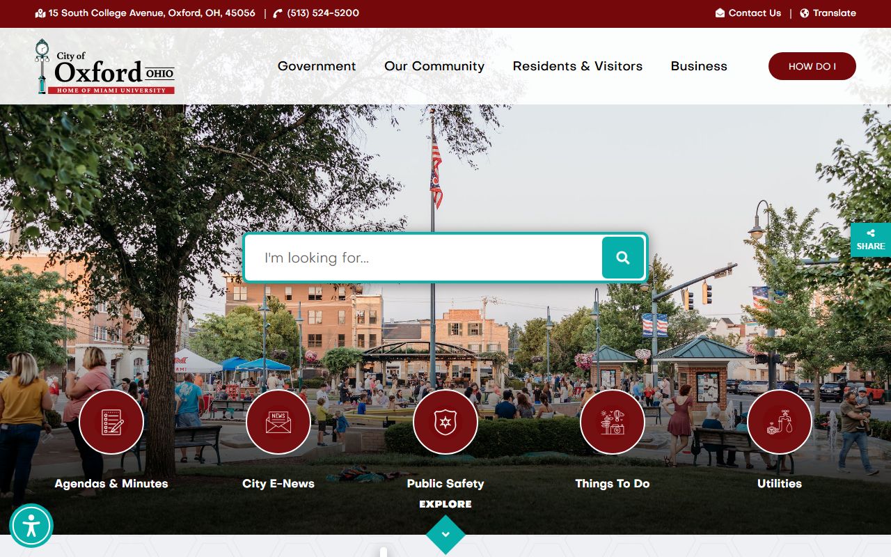 Oxford residents directory official website