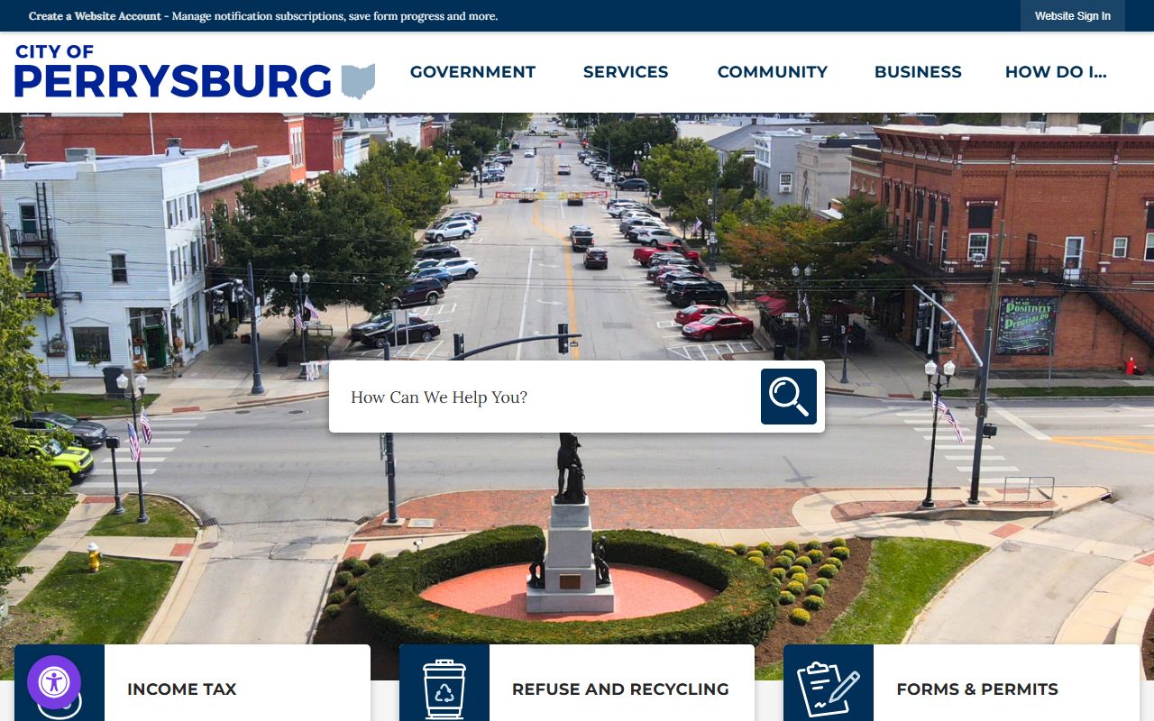 Perrysburg residents directory official website