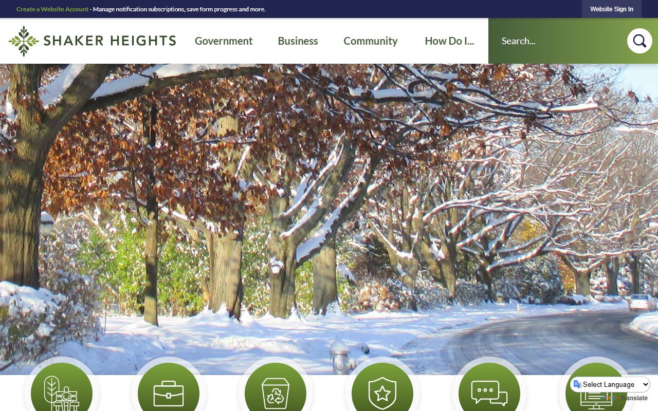 Shaker Heights residents directory official website