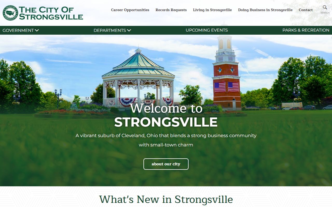 Strongsville residents directory official city website