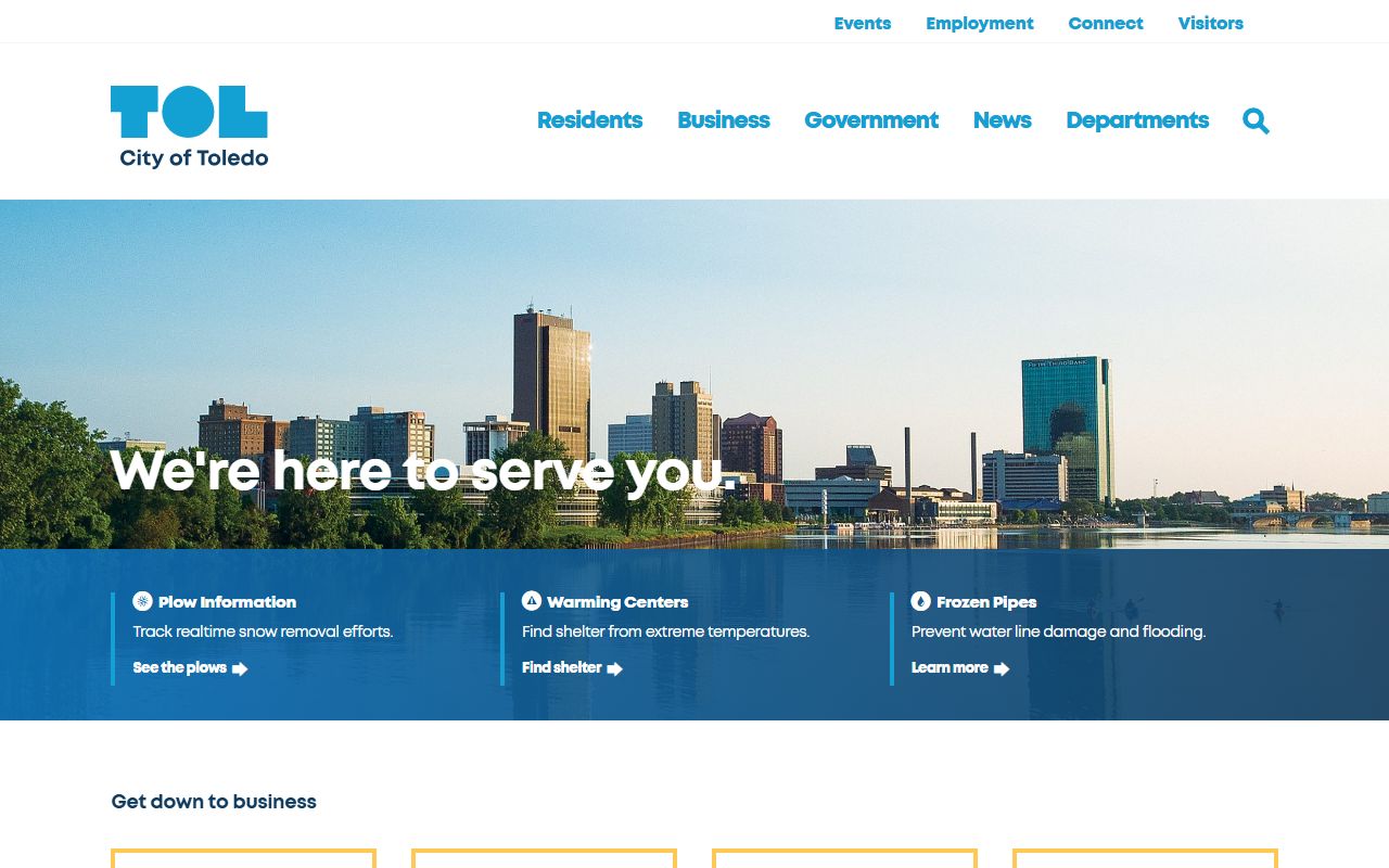 Toledo residents directory official city website