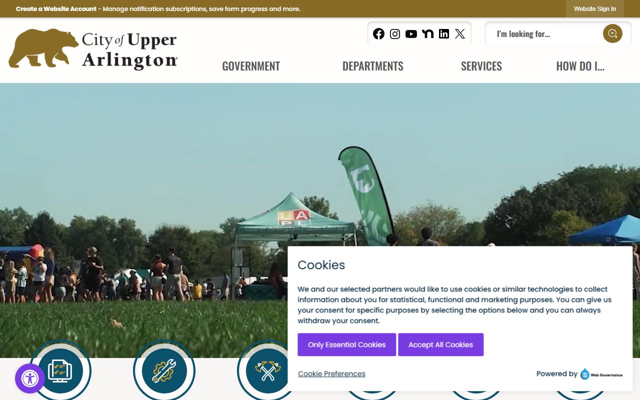 Upper Arlington residents directory official website