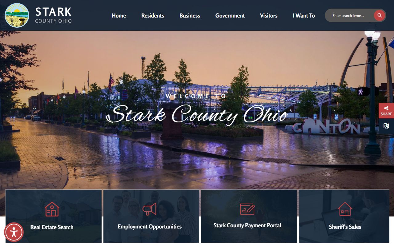 Stark County residents directory government portal