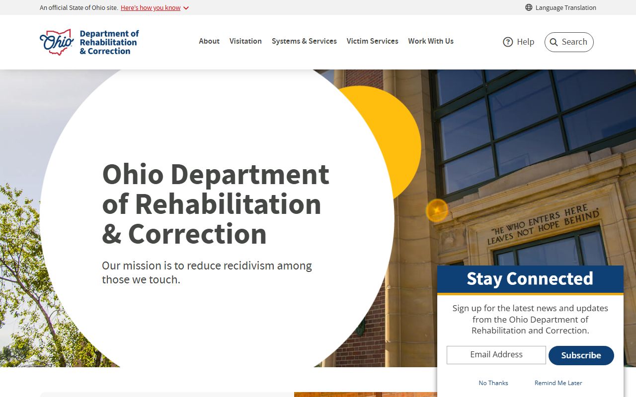 Ohio residents directory corrections